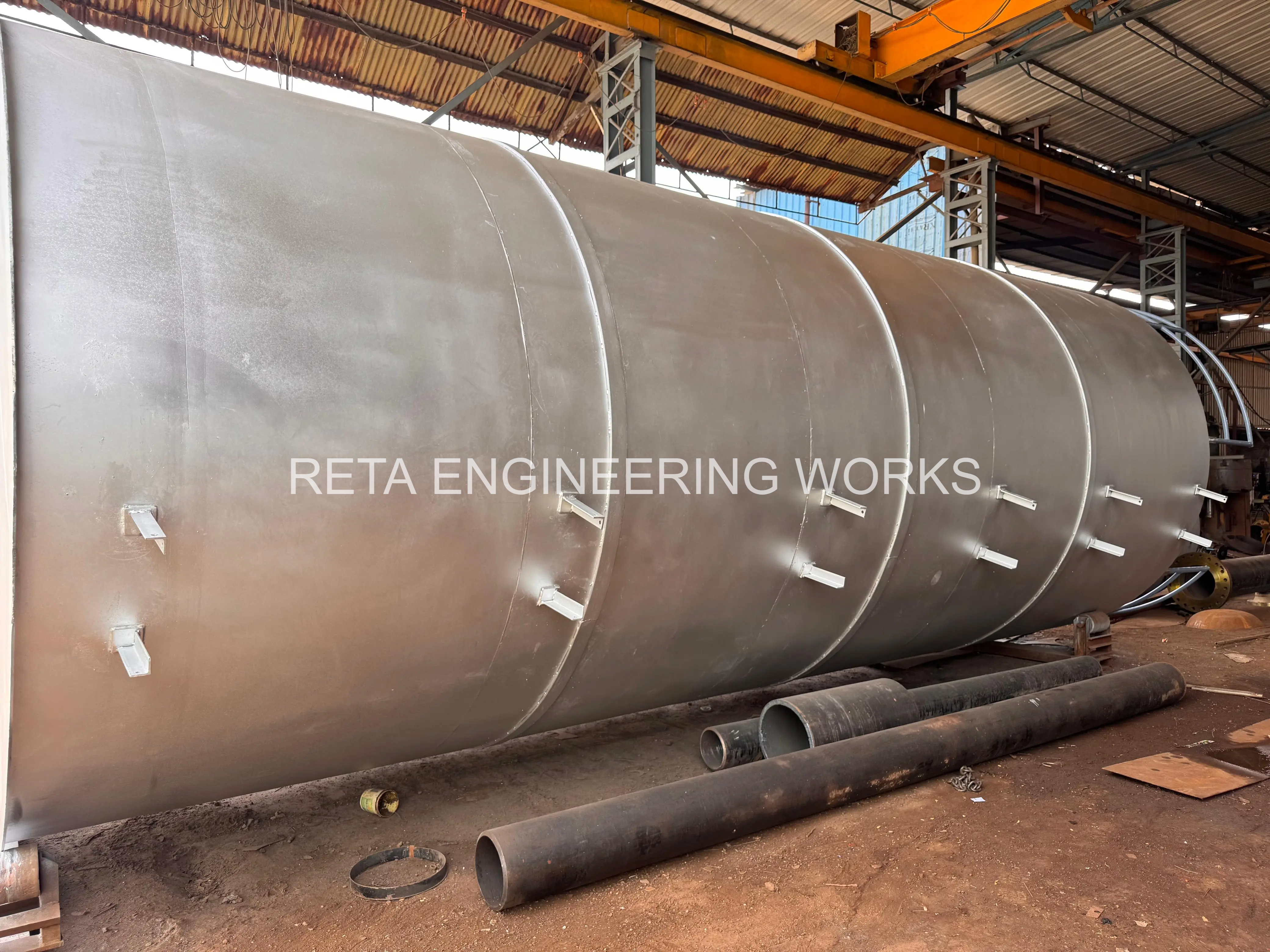 Storage Tank Installation at Site