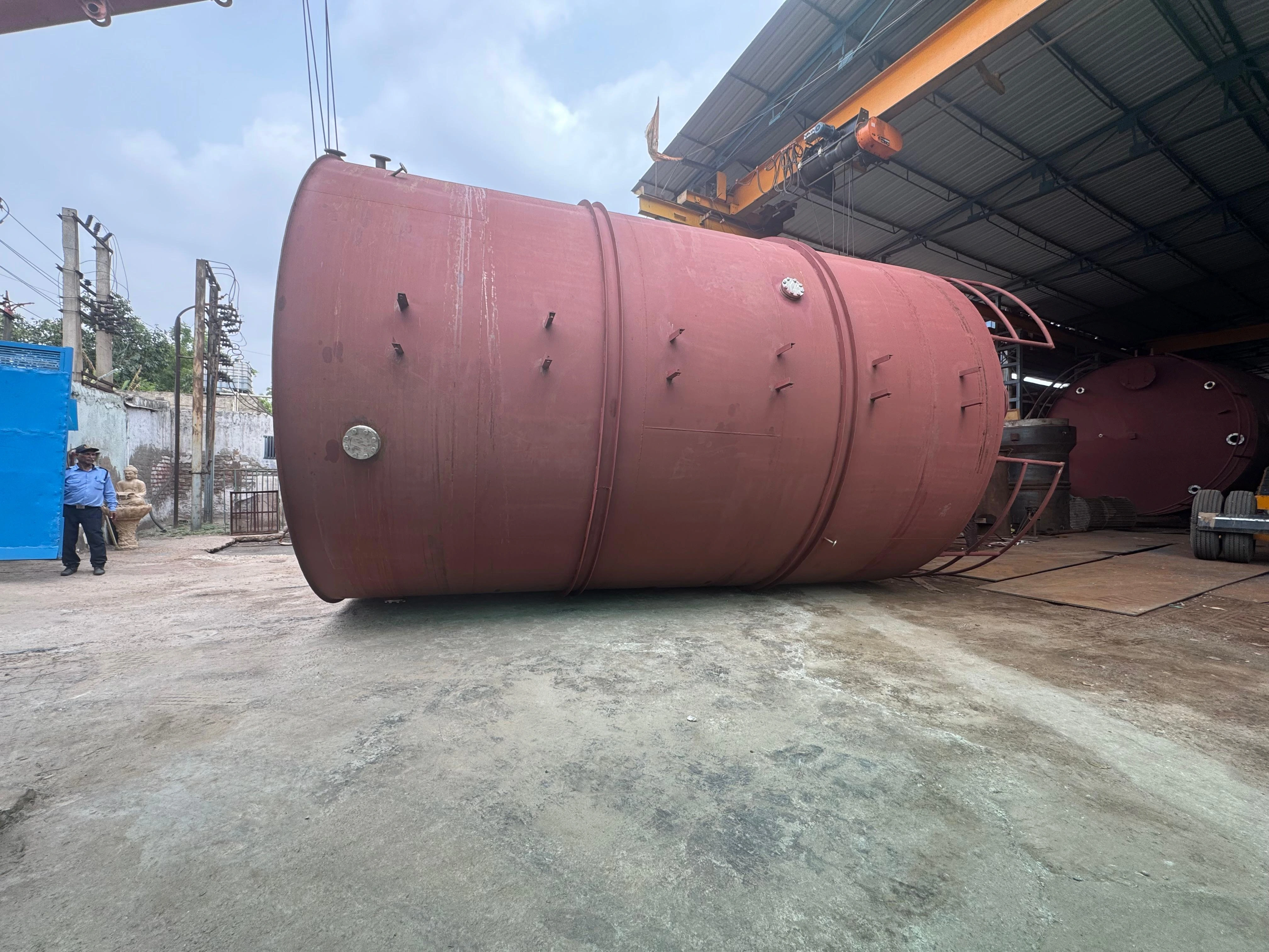 Storage Tank Installation at Site